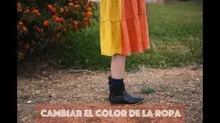 Usa photoshop para cambiar el color a una prenda