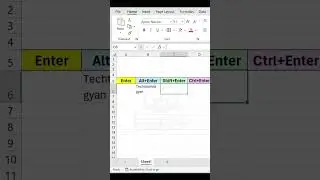 How To Use "Enter" in Excel (With 4 Methods and Tips) | Multiple Use of Enter