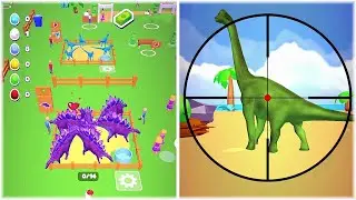 I Built a Dinosaur Park in Jurassic Park Idle Game!