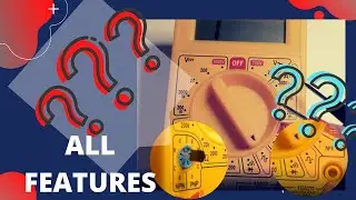 How To Use Multimeter | Basic Tutorial | DT830D