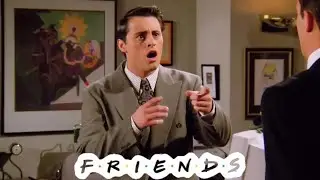Friends  Chandler Fires Joey's Character (Joseph)