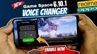 How to Enable Voice Changer in Realme & Oppo | GAME Space Voice Changer | Pubg Voice Changer