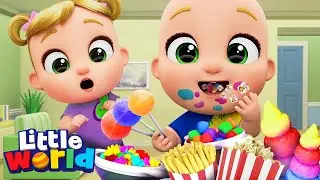 No More Snacks (Eat Healthy) | Kids Songs & Nursery Rhymes by Little World