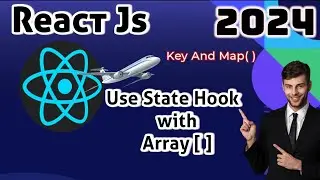 Use State hook  With Array|key Value And Map in React.js 