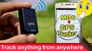 Spy GPS tracker GF-07 unboxing review