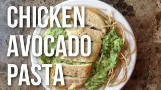 Healthy Chicken Avocado Pasta • JoesLightBites