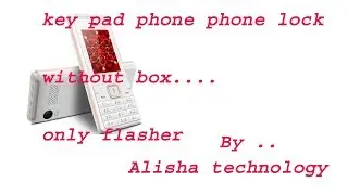 without box key pad lock open only flasher  by -alisha technology