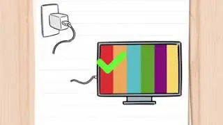 Brain Test Level 79 Turn On The TV Please.