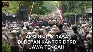PAM AKSI UNRA DI DEPAN GEDUNG DPRD JAWA TENGAH, KAMIS, 22 AGUSTUS 2024