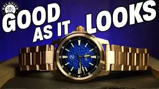 A 38mm GADA Field Watch With Style!  Zelos Bronze Aurora Field
