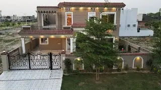 1 Kanal Spanish House 🏘️ With 7 beds For sale in DHA Lahore in Urdu/Hindi 