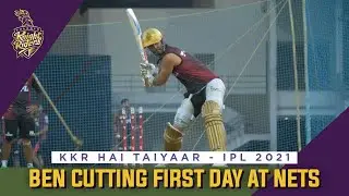 Ben Cutting first day at nets, IPL 2021 | KKR Hai Taiyaar