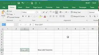 Formula Reference Style using MS Excel 2016