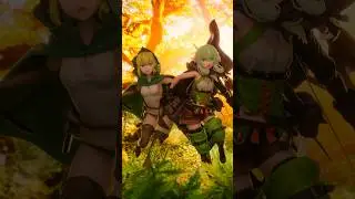 Shot Breakdown「 Elven Forest 」Ryuu Lion x High Elf Archer #DanMachi #GoblinSlayer