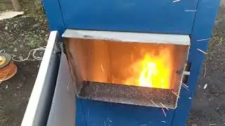 Ретортная горелка 50 кВт в котел КС-Т-16 Беларусь на пеллетах.