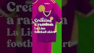 Making a random La Liga shirt...