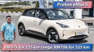 Proton eMas 5 walk-around – Malaysia's cheapest EV, up to 325 km range, from RM56,800