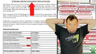 INFLATION REDUCTION ACT 2022 : THIS FIGHTS INFLATION HOW EXACTLY? 08-09-22
