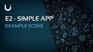 Example Scene 2 - Simple App - DoozyUI - UI Management System for Unity