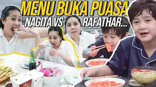 BUKA PUASA ANAK SULTAN BEDA !!! NAGITA SIAPIN SEMUA MENU YANG BIKIN NGILER....