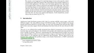 Automatic Creative Selection with Cross-Modal Matching - ArXiv:2405.00029
