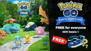 New pokemon go kanto tour event for free everyone...