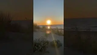 Sunset on the Texel Island
