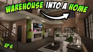 Turning a WAREHOUSE into a HOME in House Flipper!