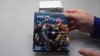 ЖИВАЯ СТАЛЬ - REAL STEEL (2011) STEELBOOK - DISNEY- стилбук 