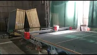 Производство стеклопакетов для пластиковых окон.