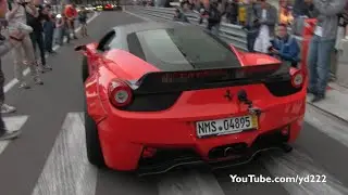 BEST of Supercar SOUNDS Monaco - Top Marques 2015