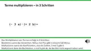 Erklärvideo multiplizieren und dividieren