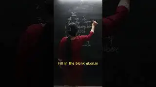 Fill in the Blank Exercise: AT, ON, IN
