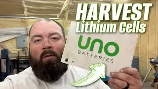 Uno Lithium Ion Golf Cart Battery Update | Harvesting The Cells for Other Projects...