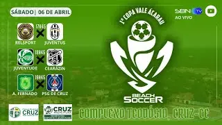 1ª COPA VALE ACARAÚ DE BEACH SOCCER - 2ª RODADA