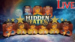 Hidden Fates Booster Box | 36 Packs | Live Pokemon Cards Opening