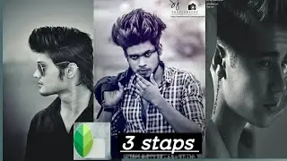 Snapseed tutorial -edit dark tone effect  (low-key )by play boy editing/ how to dark tone editing