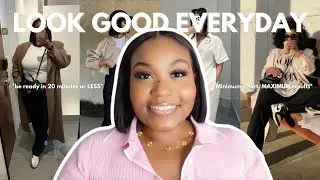 How To Look Good EVERYDAY in just 20 MINUTES! *for girls on the go*
