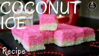 COCONUT ICE LAST MINUTE NO COOK SIMPLE & EASY ATTRACTIVE FOR CHRISTMAS PLATTER | SIMPLY DELICIOUS