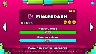 Geometry Dash 2.1 | Fingerdash 100% Complete (All Coins) - Porky