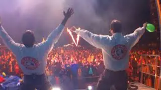 Behind the Stage at BeakerNight!