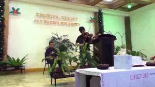 Wencel De Leos - Violin Presentation 12.18.11 SFBC