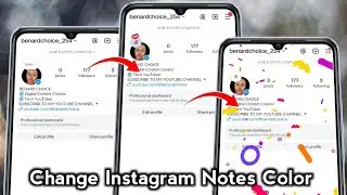 How to Change Instagram Notes Color 2024 | How to Change Color of Notes on Instagram 2024