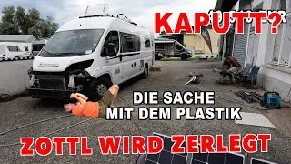 Zottl - alles kaputt? Wir zerlegen ihn! Wie sieht er drunter aus! Eine Raptor-Idee mit Mona und Niko