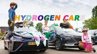 TOYOTA MIRAI VS. HYUNDAI NEXO - HYDROGEN CARS IN REAL LIFE!