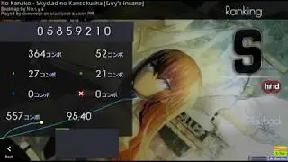 osu! - Ito Kanako ~ Skyclad no Kansokusha [Guy's Insane] (577/578) HDHR