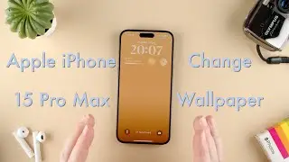 How to Change Wallpaper Quickly on the Apple iPhone 15 || Apple iPhone 15 Pro Max