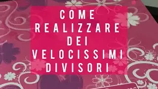Creare dei velocissimi divisori 🌻 Annarella Gioielli