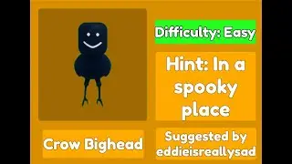 How to get the Crow Bighead - Find the Big Heads [Roblox]