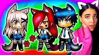 🐾 An ALPHA in an OMEGA School! 🐺 Gacha Life Mini Movie Fantasy Story Reaction